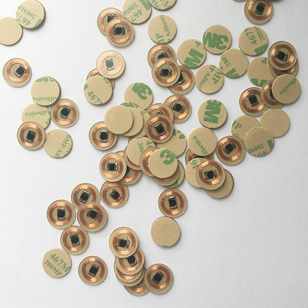 13mm NTAG213 Transparent PVC NFC Tag