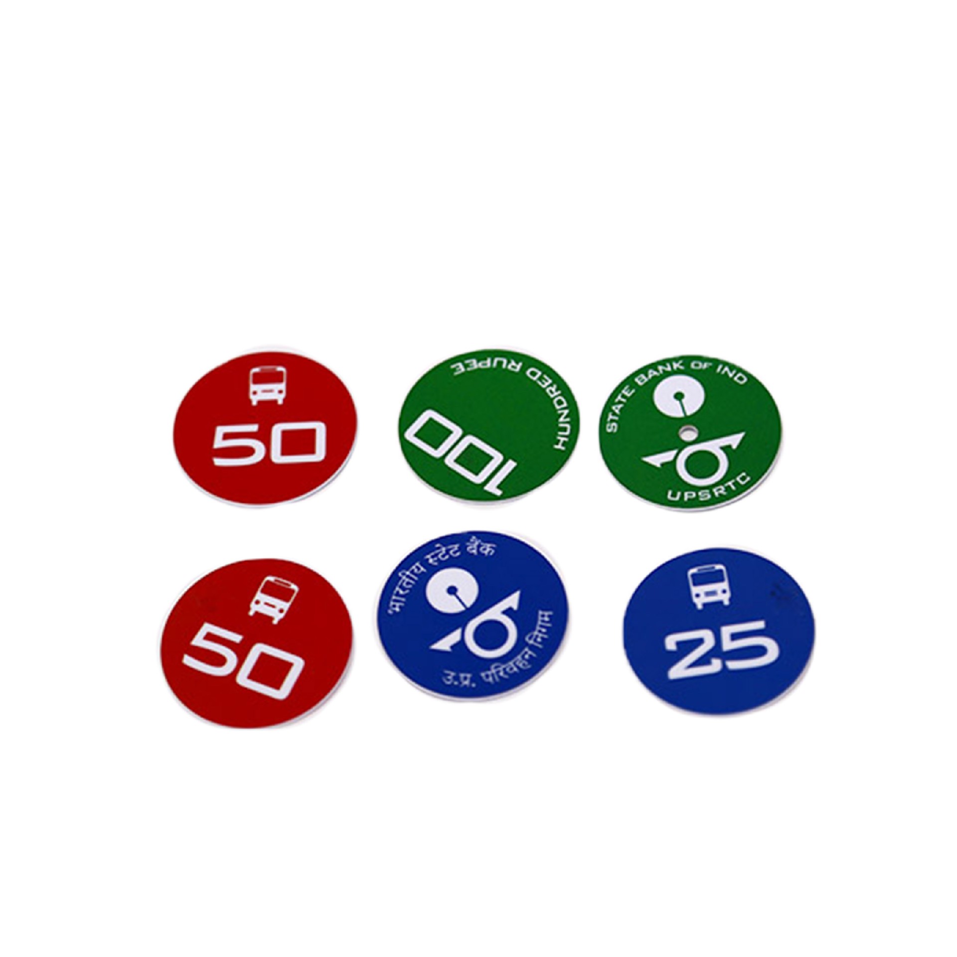 Fudan F08 1K RFID Smart PVC  Coin Tag