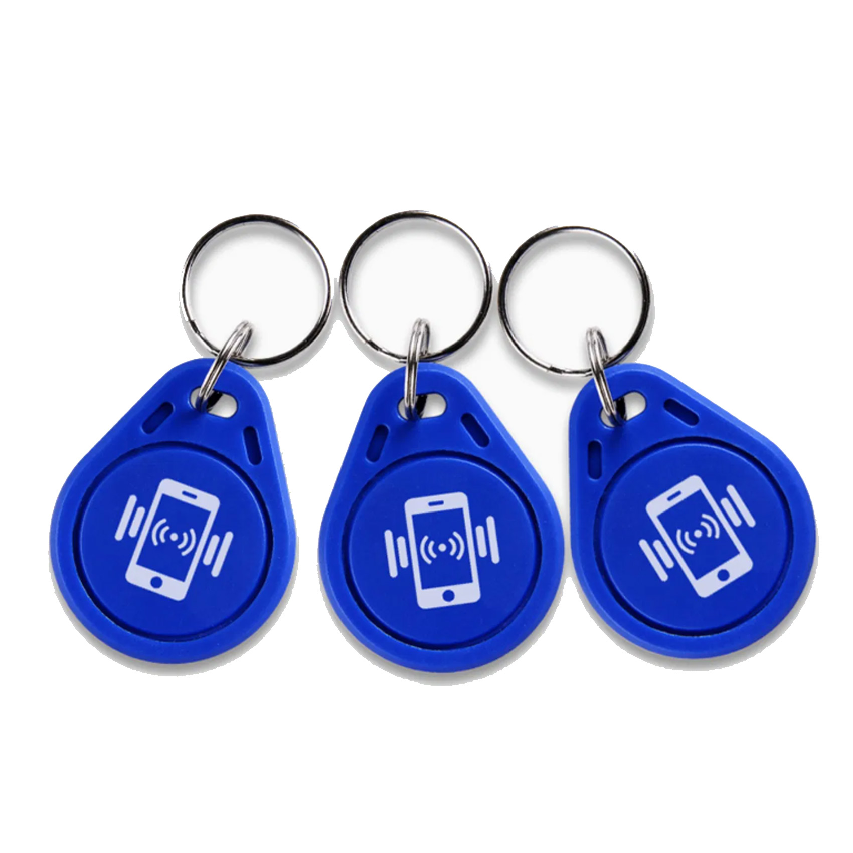 13.56MHz /125Mhz/ISO180006C Gen2  RFID ABS Keyfobs